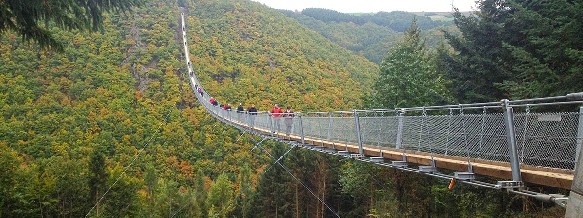 Geierlay Hängeseilbrücke Hunsrück 