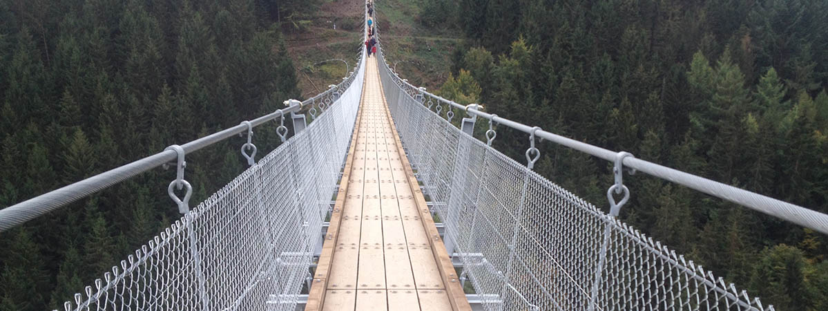 Geierlay Hängeseilbrücke Hunsrück 